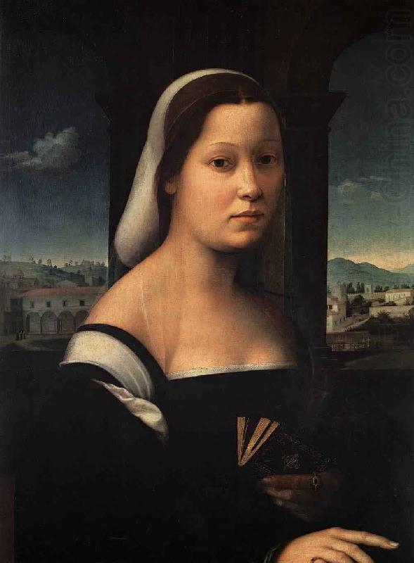 Ridolfo Ghirlandaio Portrait of a Woman china oil painting image